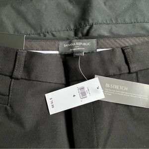 Banana Republic Black Sloan Curvy Fit Pants